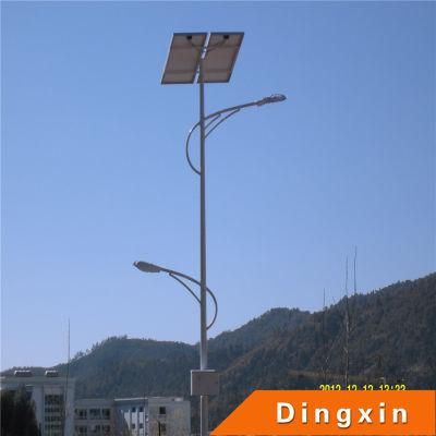 10m Solar LED Street Lighting with Double Arms