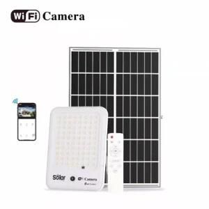 Solar Flood Light with Integrated WiFi Camera