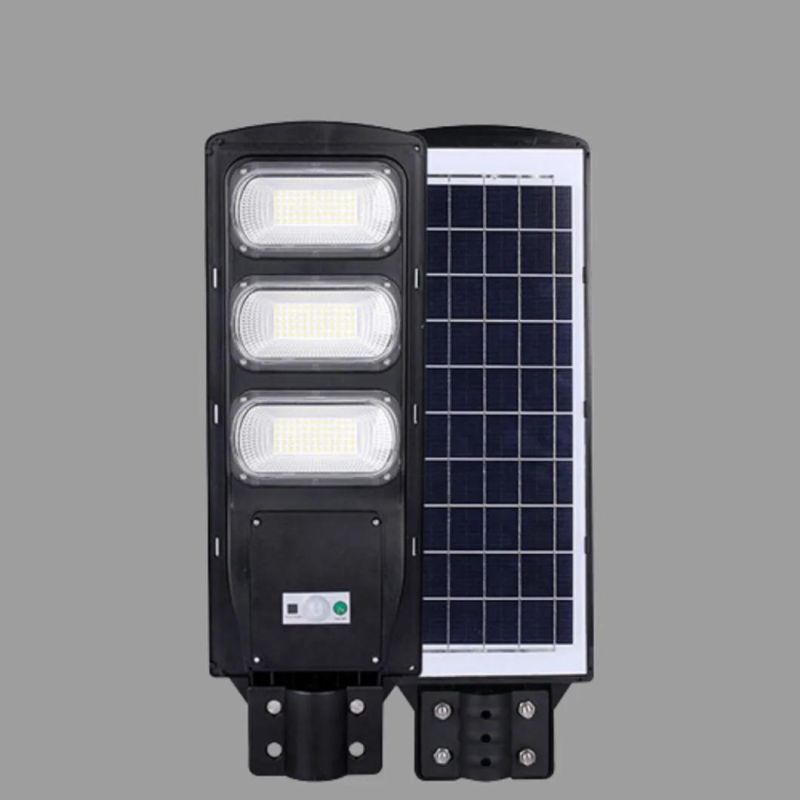 Waterproof 12hrs Lighting Time Motion Sensor All in One Integrated Solar Street Light 30W to 120W LED Power
