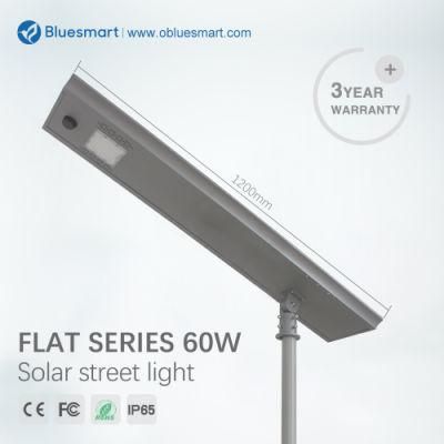 40W Flat Series Outdoor LED Solar Street Lighting