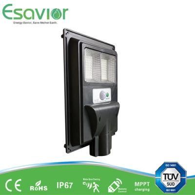 30W All-in-One Integrated Solar Street Light Road Highway and Outdoor Lighting
