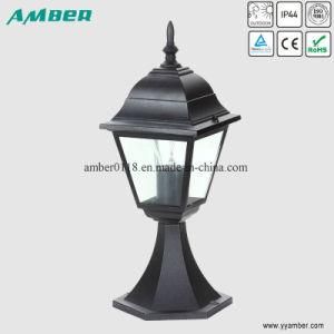 Four Panel Outdoor Lamp with Ce