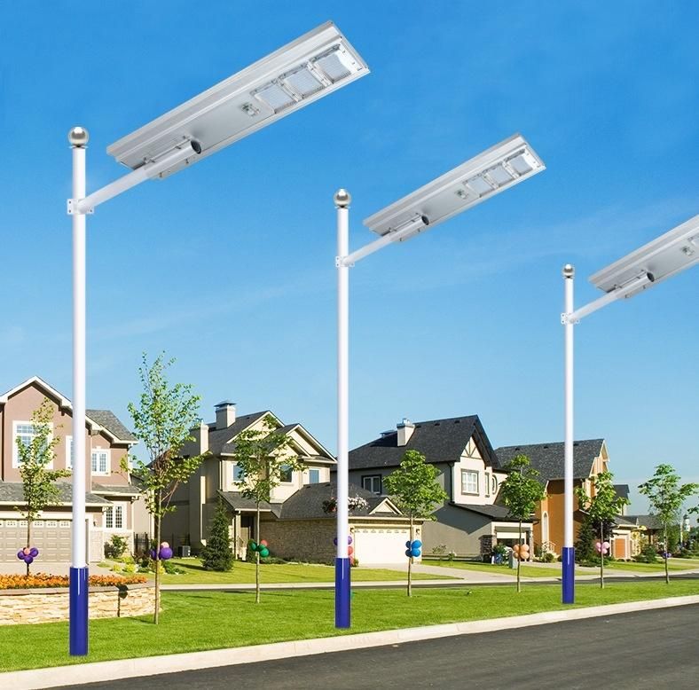 Alltop SMD Aluminum Outdoor IP65 Waterproof 60W 120W 180W 240W Integrated All in One Solar LED Street light