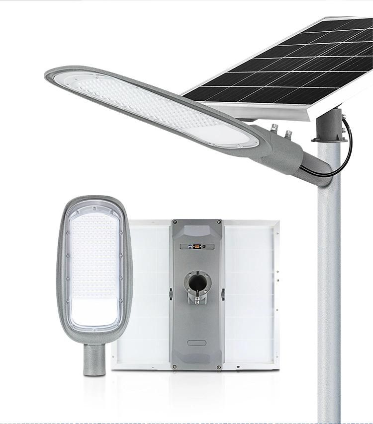 CE RoHS Aluminum Alloy Separate IP65 200W LED Outdoor Solar Street Light