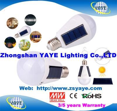 Yaye 18 Top Best Ce/RoHS/OEM Smart Rechargeable Solar Emergency 7W/12W E27 LED Bulb Light with 2 Years Warranty