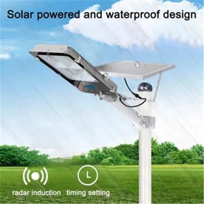 Hepu 40W/50W/60W/80W/100W/120W IP66 Outdoor Sensor LED Solar Street Light Factory