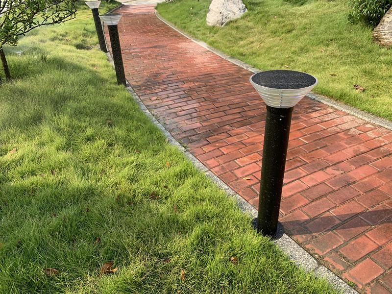 High Lumen LED Lighting Fixture Garden Pathway Lawn Outdoor 5W Solar Panel Solar Bollard Light with LED