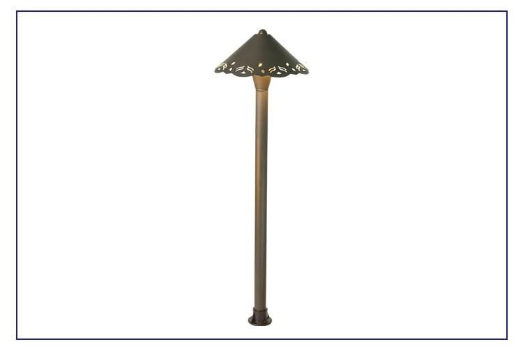 Low Voltage Cast Brass Path/Area Light Available with G4 LED Bulbs