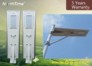 50W Automatic Light &amp; Time Control LED Solar Street Light