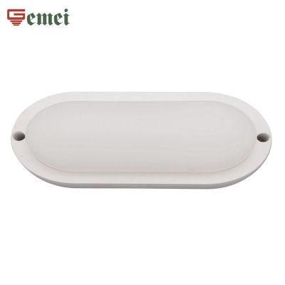 IP65 Moisture-Proof Lamps Outdoor LED Bulkhead Lamp White Oval with CE RoHS Certificate