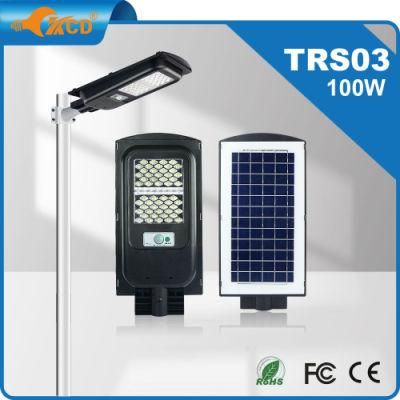 High Lumen Smart Outdoor 100W 150W 200W Solar Street Light Antique Poweful Wholesale