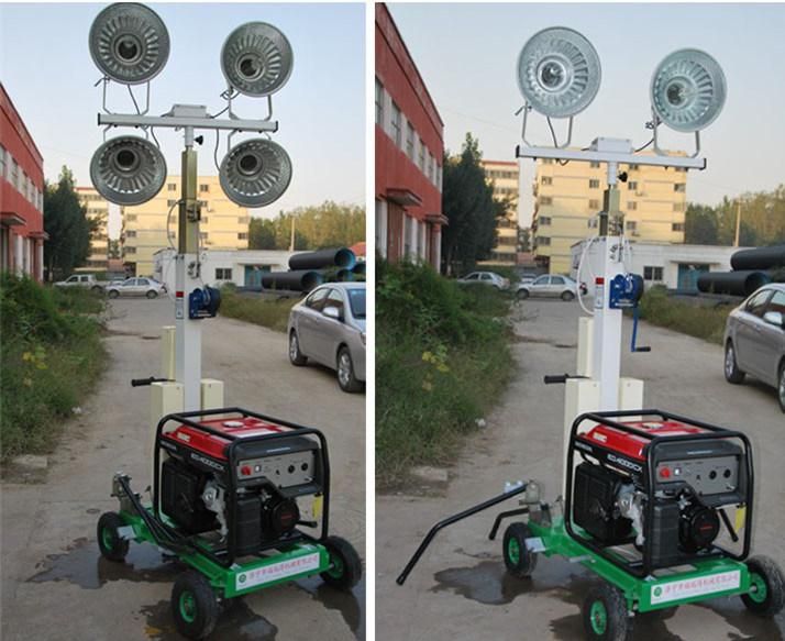 High Mast Mobile Light Tower Outdoor Flood Light Tower for Night Repair Fzm1000A