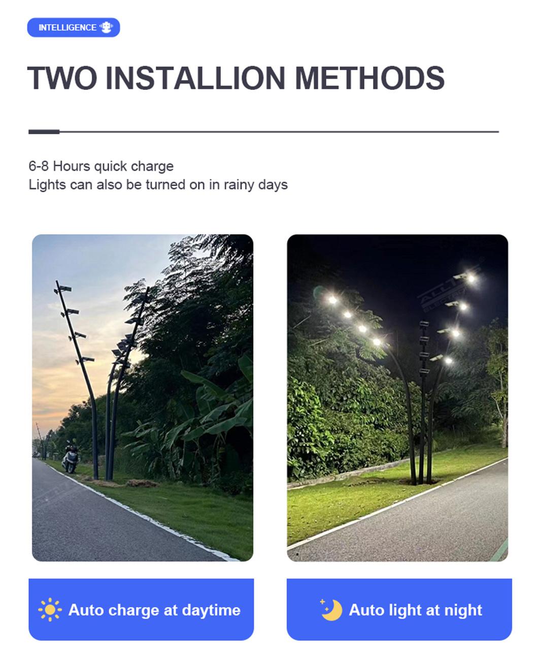 Alltop High Brightness Outdoor Waterproof IP67 Flood Light 50W 100W 150W 200W Solar LED Highmast Light