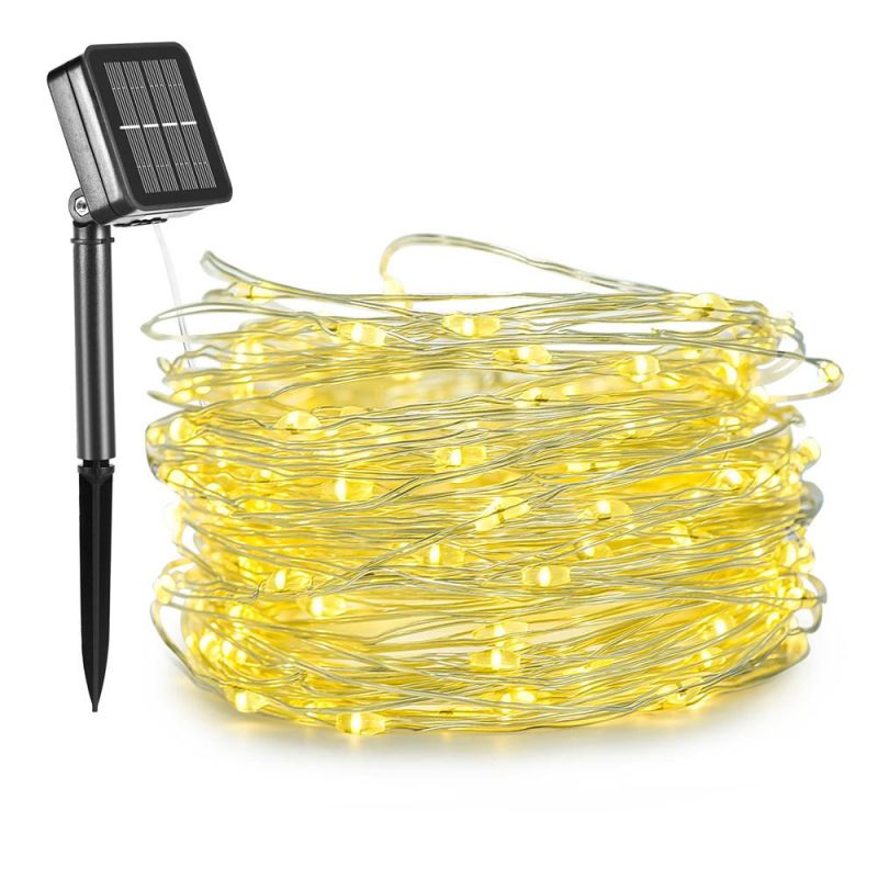 100 LED Solar Garden Cooper Wire Fairy Lights (RS1029)