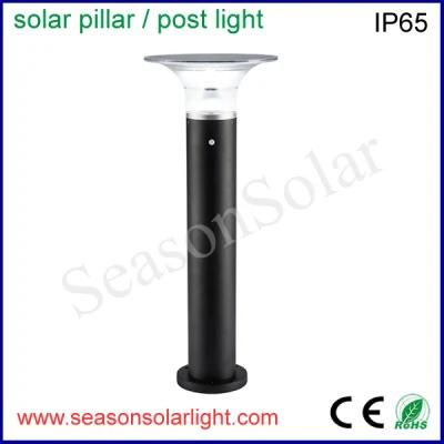 High Quality Aluminum Garden Decorative Pathway Waterproof Outdoor Landscape Solar LED Bollard Lighting with LED