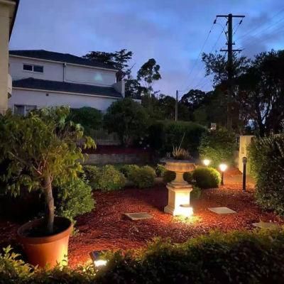 Solar Lighting Courtyard Quality LED Outdoor Lighting Solar Lawn Light with Oblique Square Cover