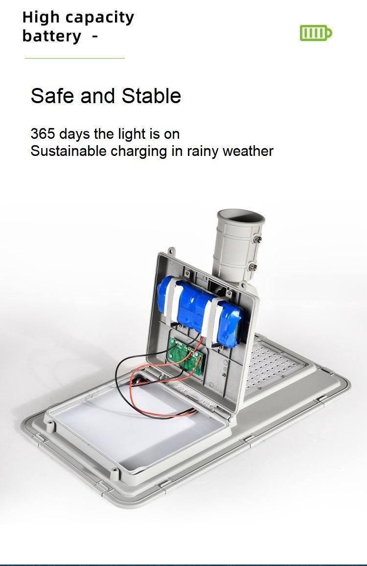 Outdoor Waterproof Integrated Solar Garden Light Control Human Body Induction Street Light All in One Solar Light