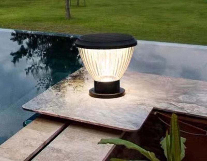Battery Powered Solar LED Garden Lamp Decorative Outdoor Lighting