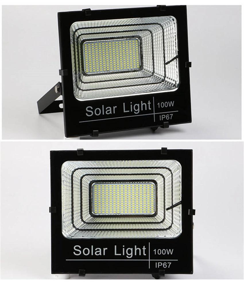 IP67 Energy Saving Outdoor 60W 4500lm Solar LED Flood Lighting