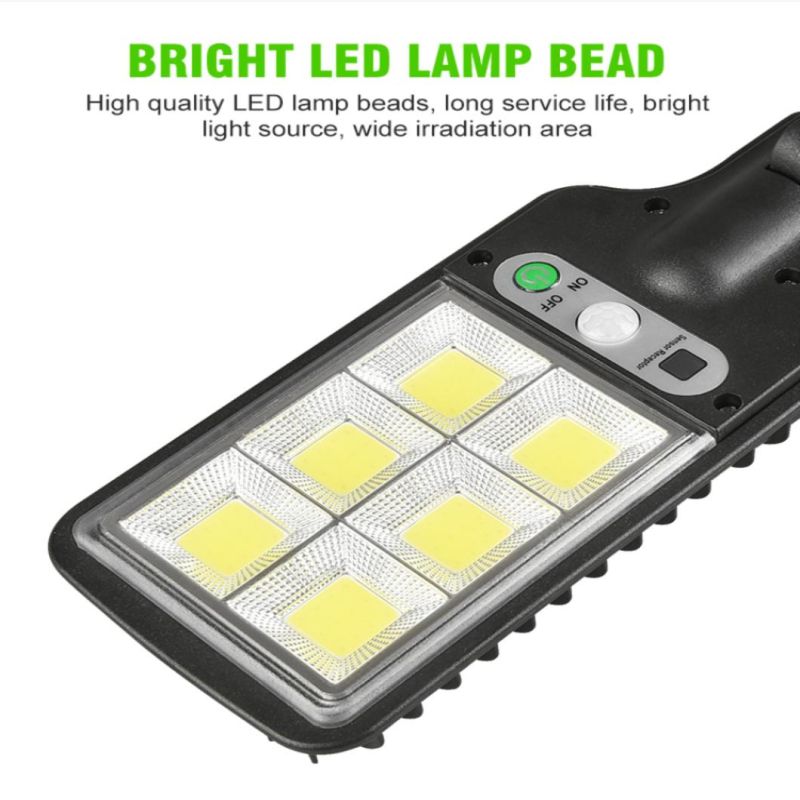 Solar Lighting Waterproof Sensor Solar Light COB LED Light Wall Night Lamp Solar 100 LED Garden Solar Light