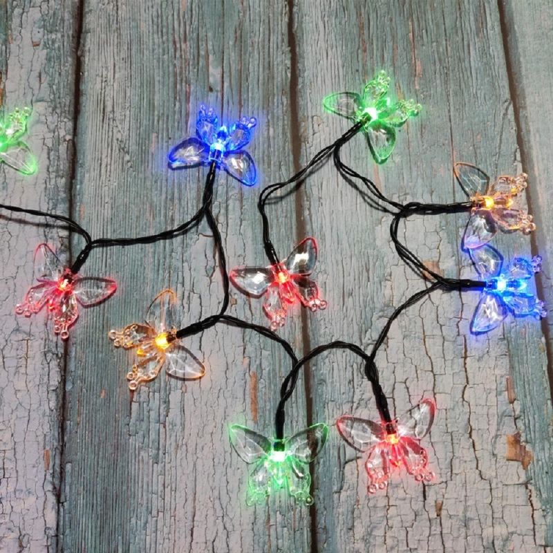 Solar Christmas Lights LED Solar Lights LED Solar Fairy Blossom Flower for Indoor Outdoor, Patio, Lawn, Garden, Christmas Wyz18076