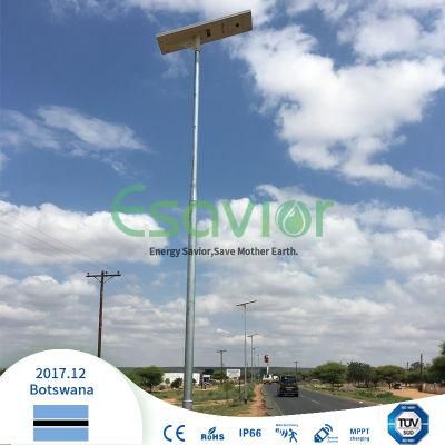 Energy Saving High Lumens 8000lm 80W Integrated Solar Home Lighting System All in One Solar Street Lighting