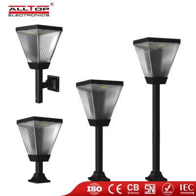 Alltop High Quality Outdoor Waterproof Park Road Lighting LED Solar Garden Light