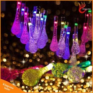 20/30 LED Water Drop Solar Powered String Lights LED Fairy Light for Garden Wedding Christmas Party Festival Outdoor Indoor Decoration