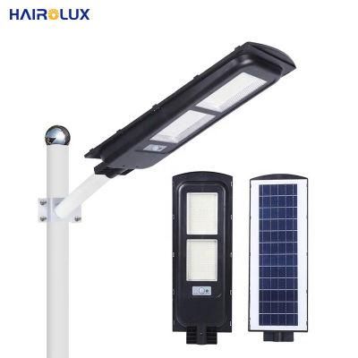 Zhongshan Hairolux Integrated Waterproof IP65 30W 60W 90W 120W Streetlight Outdoor All in One LED Solar Street Light