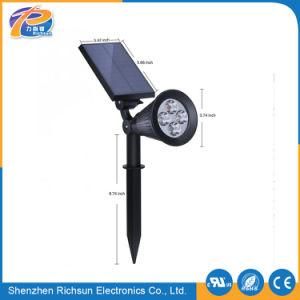 Polysilicon 1.5W/5.5V Rechargeable LED Garden Light