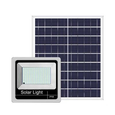 Outdoor Waterproof Motion Sensor Solar Power LED Flood Light with Cold White