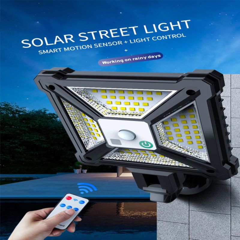 Waterproof LED Morden Outdoor Garden Motion Sensor Solar Wall Lights for Outdoor