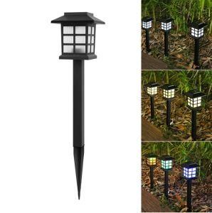 Solar Energy Lamp LED Cube House Outdoor Induction Lamp Garden Ground Decoration Landscape Lamp