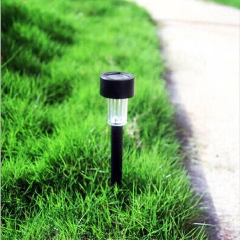 Landscape Light Black 10 Pack Solar Path Light LED for Yard Pathway Lawn Wyz17911