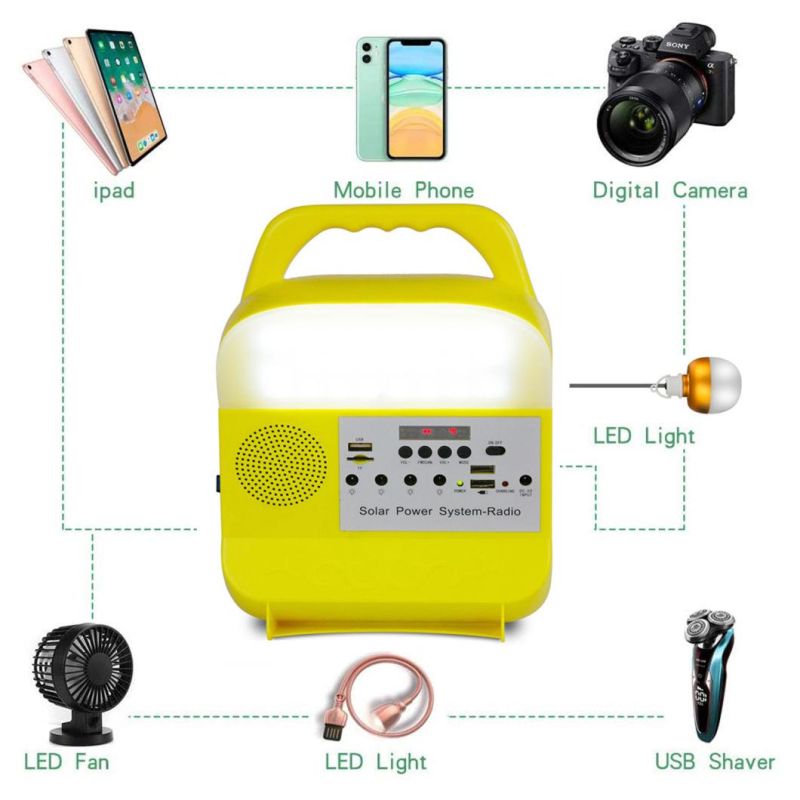 Solar Home Lighting System for Emergency Lightings