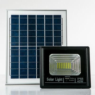 Waterproof 1680lm 40W Solar Flood Lights Outdoor Solar LED Lights