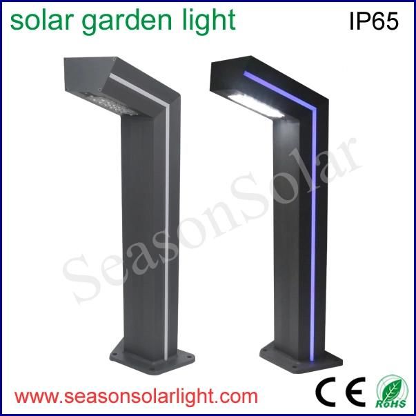 New 2022 LED Product Outdoor Landscape Fixtures Solar Bollard Light with LED Strip Lighting