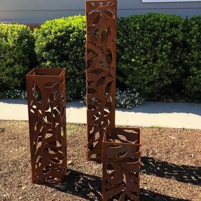 Garden Column, Landscape Design, Planter, Lighting Box