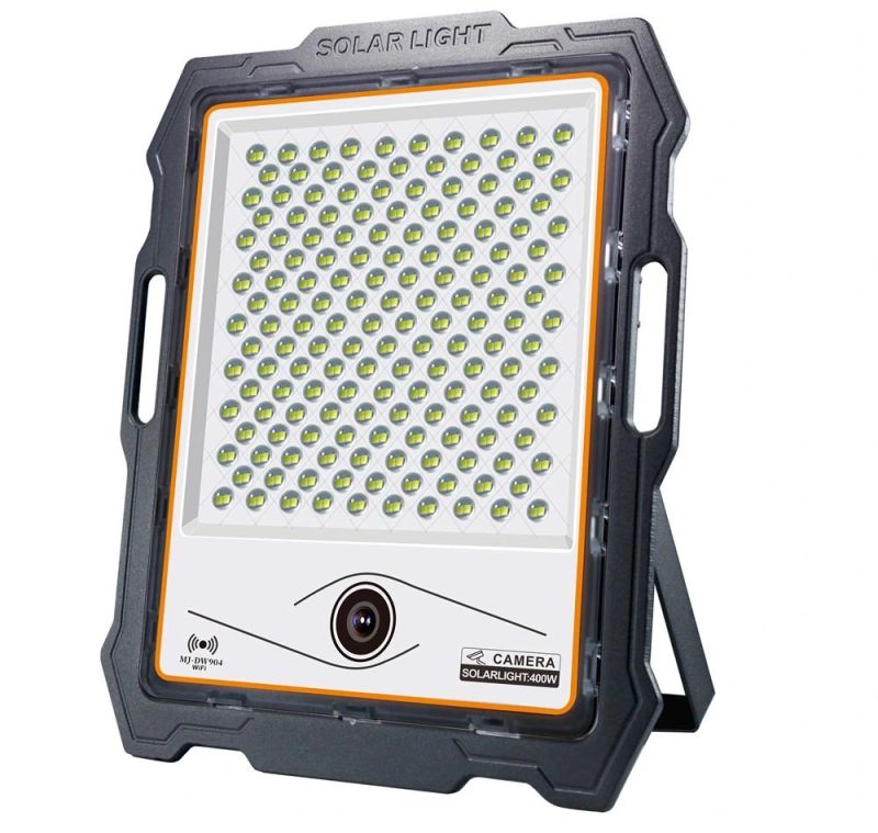 Yaye 2021 Factory Price 100W/200W/300W/400W CCTV WiFi Camera Solar Flood Light with Remote Controller & 1000PCS Stock Each Watt