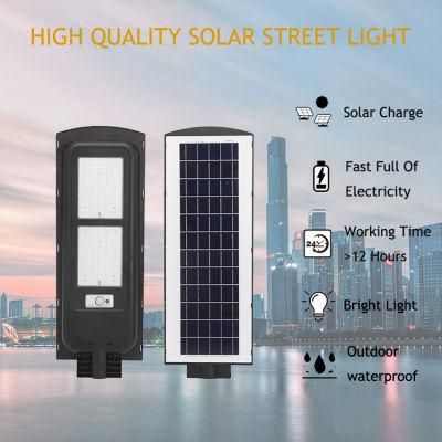 300W LED Solar Street Light IP65 All in One Solar Street Light