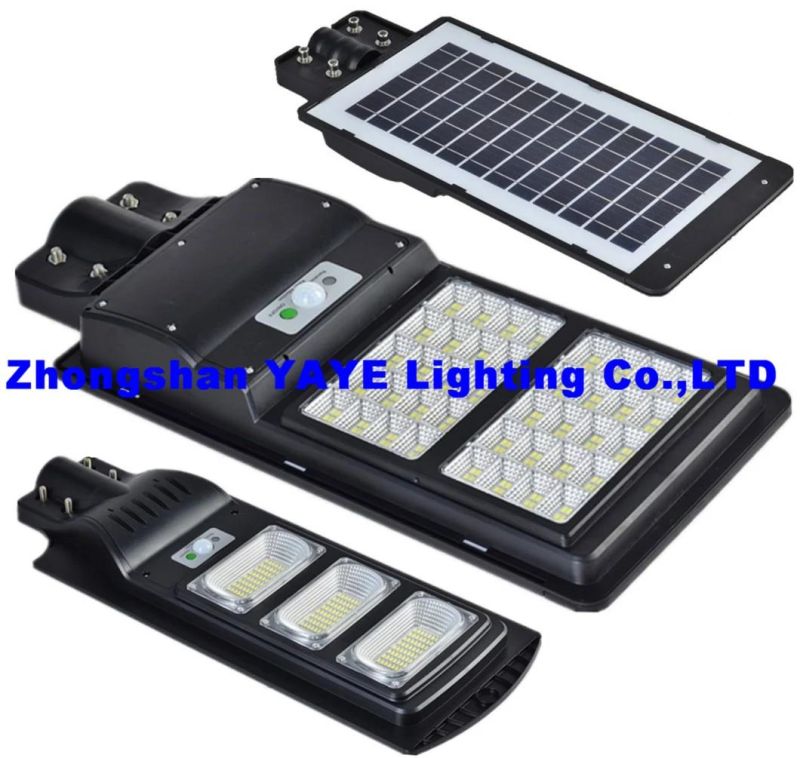 Yaye 2021 Hot Sell 60W Outdoor Solar LED Flood Light with Motion Sensor/Remote Controller