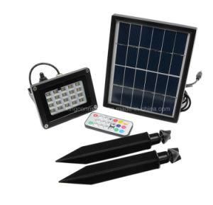 Landscape LED Garden Solar Floodlight for Outdoor Colorful Decorative Flood Light