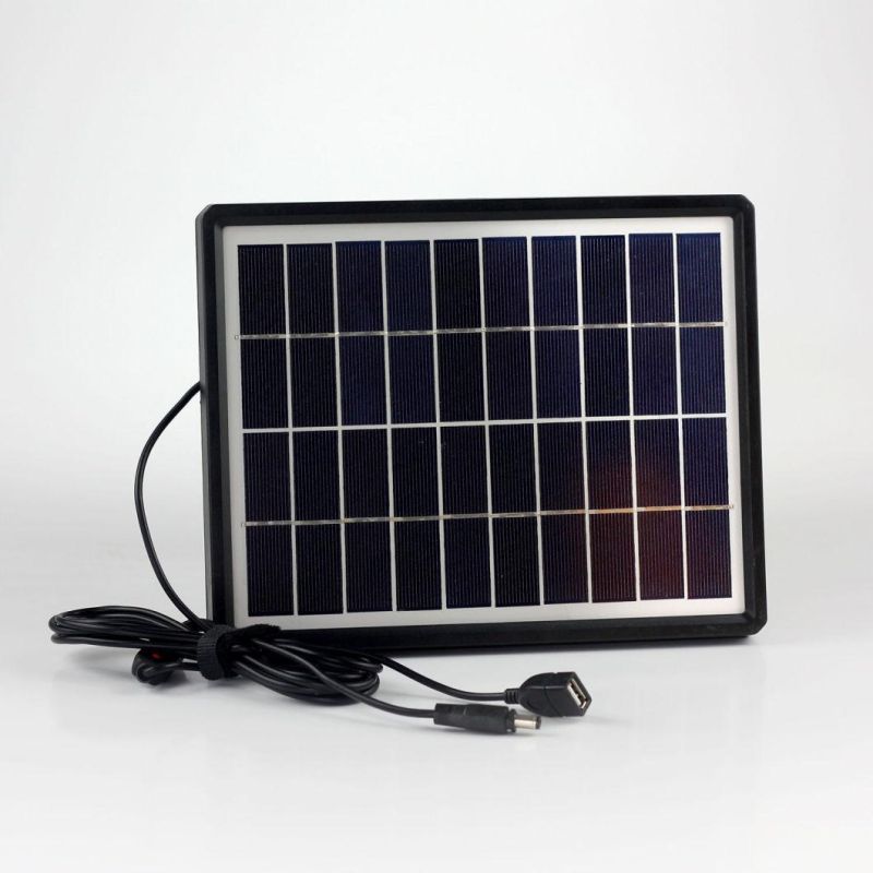 2020 Energy Saving off Grid Solar Lighting System Solar Power Kit Home Solar System with 3 LED Bulbs /10-in-1 Mobile Phone Charging Cables