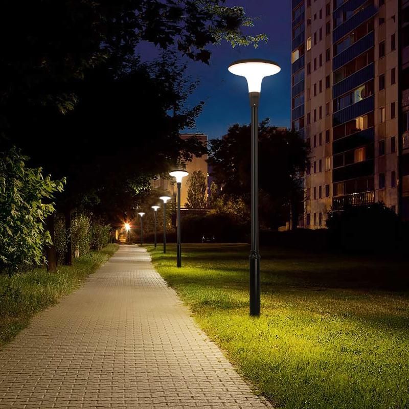 IP65 Plaza Park Solar Battery Light Garden Walkside Parking Granite Solar Garden Light