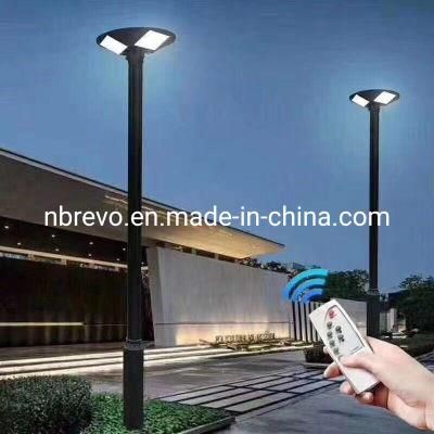 LED Solar Motion Sensor Street Post Light for Street/Outdoor/Park/Garden/Patio