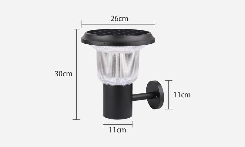 20LED Solar Powered Lamp Outdoor Solar Light for Wall/Garage/Patio