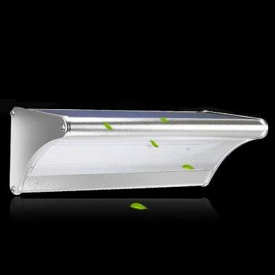 Outdoor Wall Fence Motion Sensor Home Garden LED Solar Light Wall Lamps