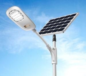 50W Lithium Battery Control System LED Solar Street Lamp for Outdoors