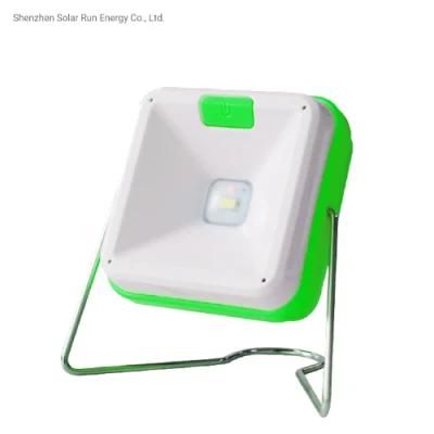 Multifunctional Portable LED Solar Emergency Work Light Rechargeable Reading Lamp