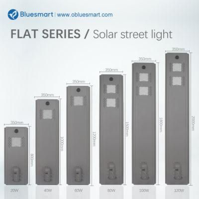 Ce FCC IP65 LED Solar Street Light with Lithium Battery